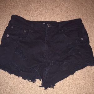 Hi-rise shorts